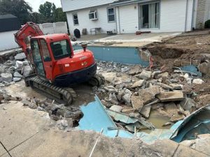 pool removal